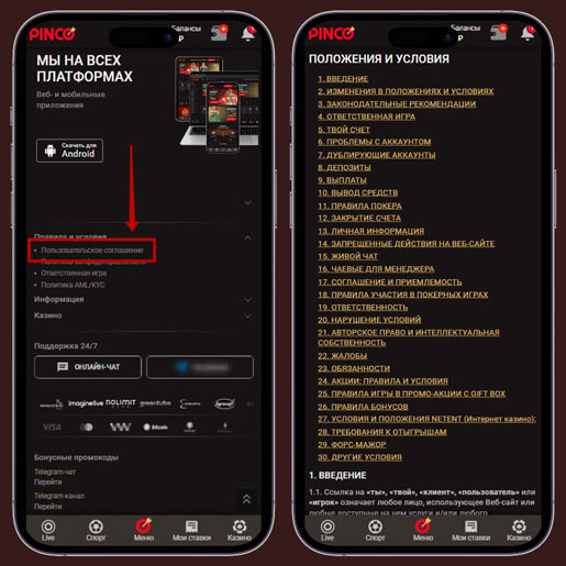 Пользовательское соглашение