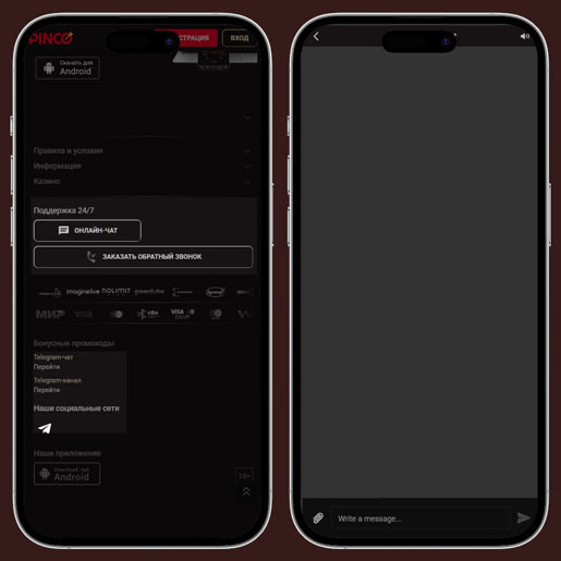 Контакты техподдержки